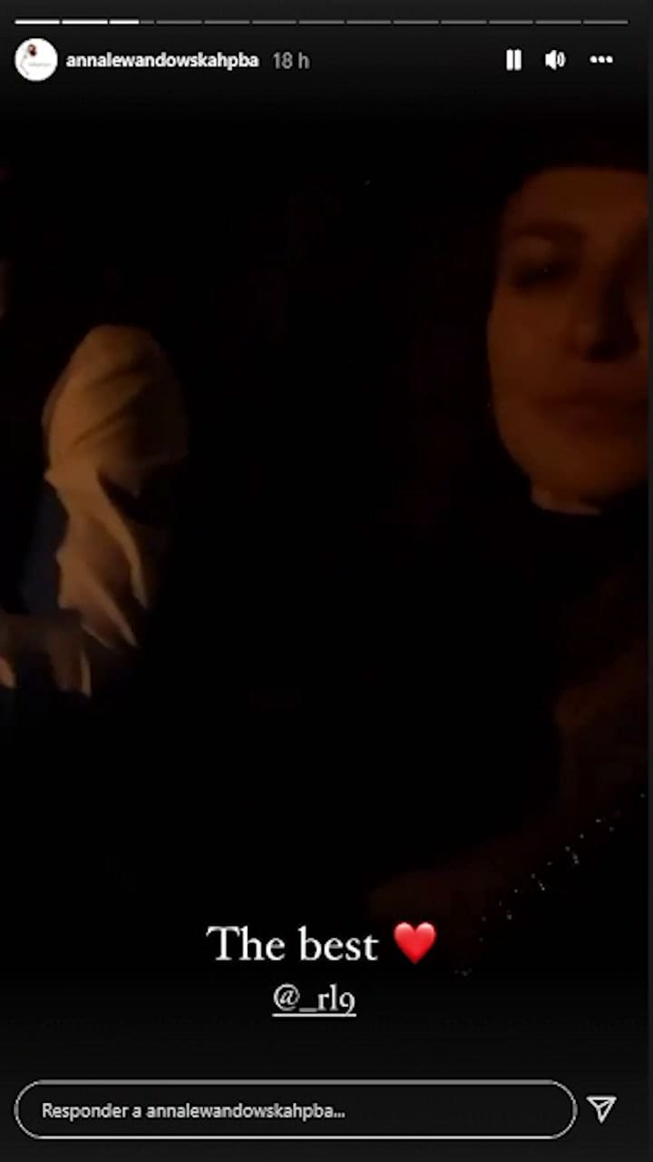 Así festejaban Lewandowski y su mujer el premio The Best