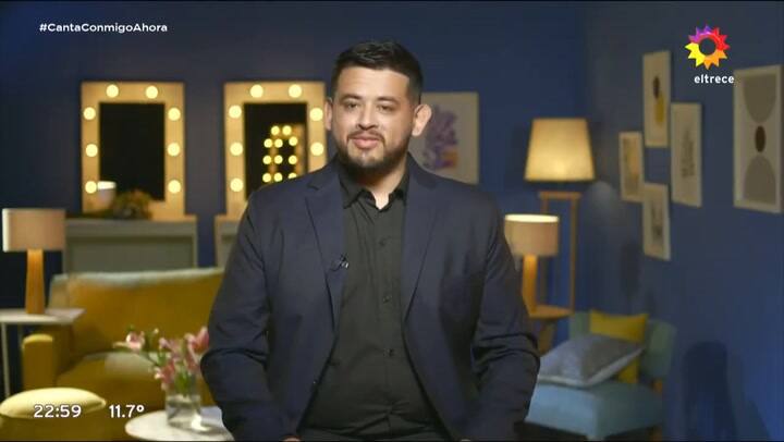 Así fue la presentación de Mariano Bustos en Canta Conmigo Ahora (eltrece)
