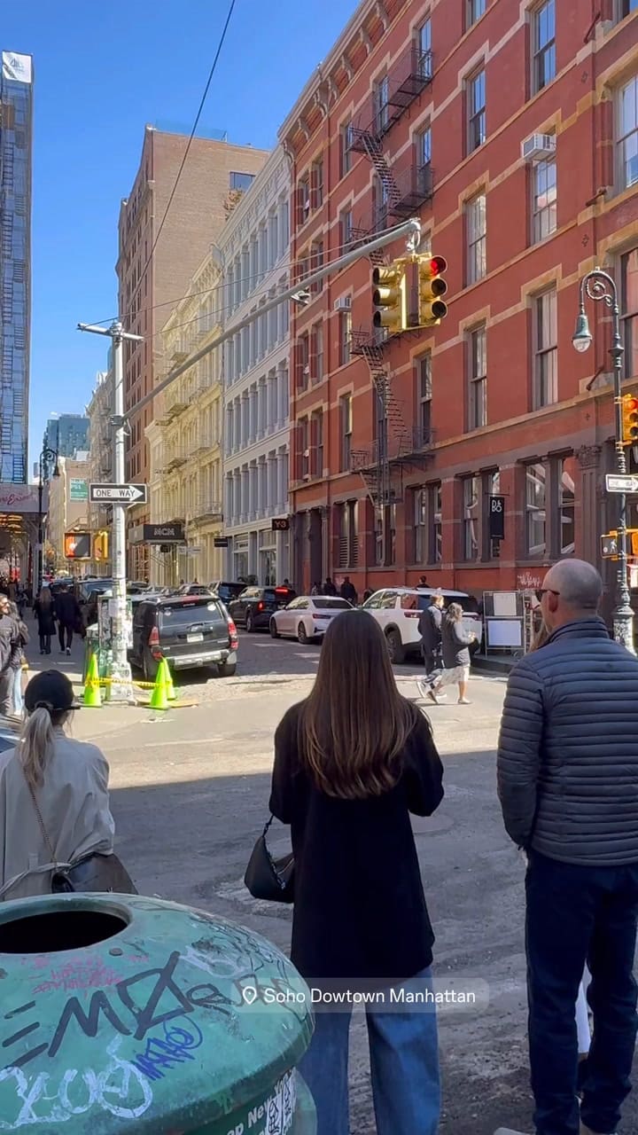 Nico Occhiato en el barrio de Soho