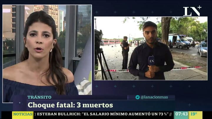 Choque fatal: 3 muertos - Jerónimo Mura en Más Despiertos