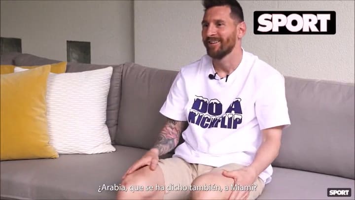 Messi y su anuncio final: 'Seguiré mi camino en Miami'