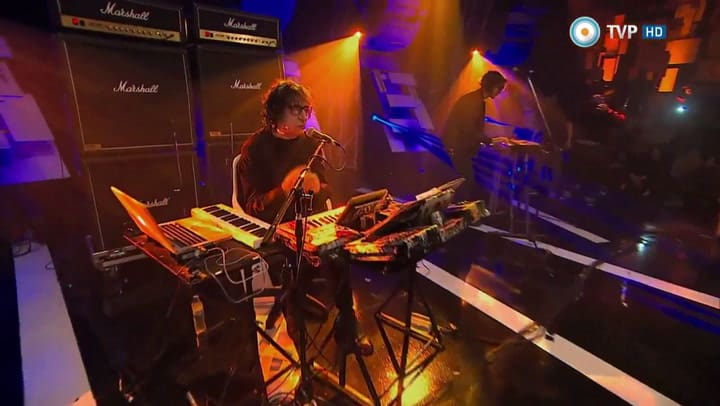 Charly Garcia y Benito Cerati - Vampiro - Fuente: TV Pública