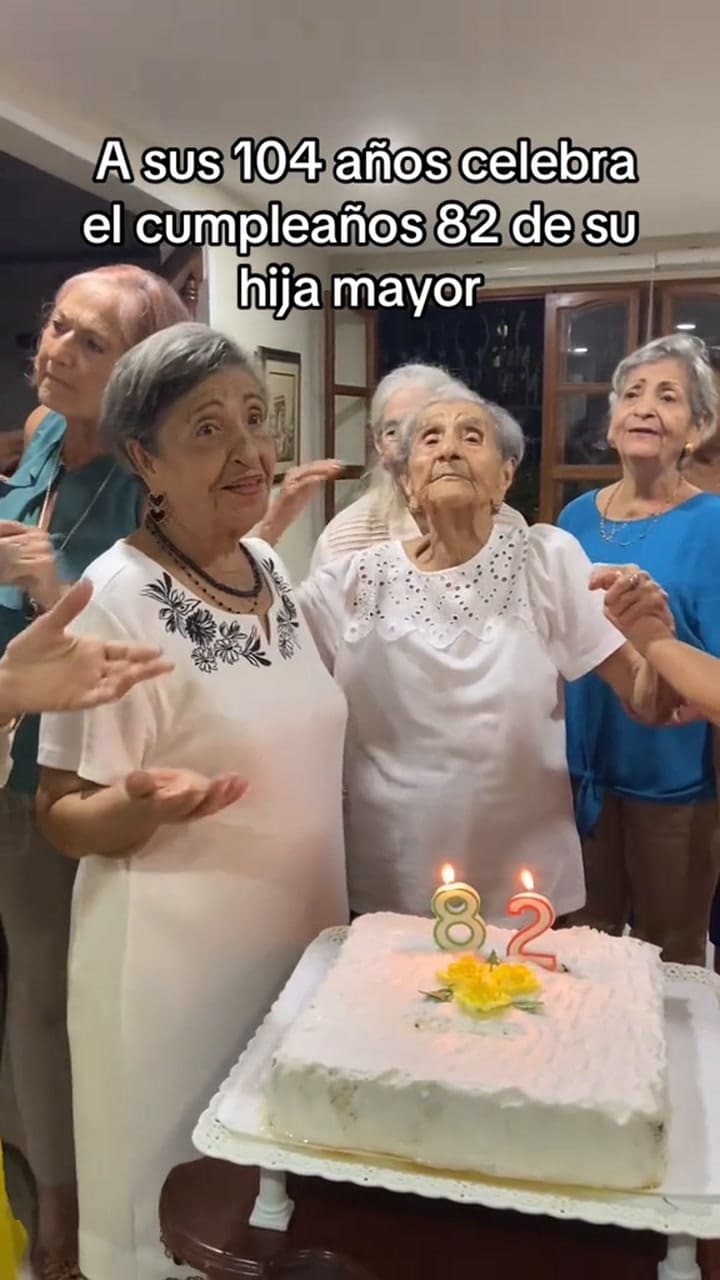 Tenía 104 años cuando se volvió viral por su vitalidad en la pista de baile