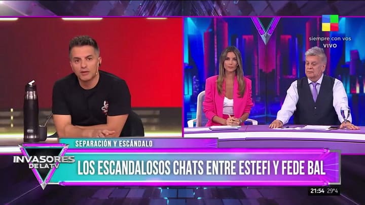Sofía Aldrey le escribió a Ángel De Brito sobre los chats de Fede Bal