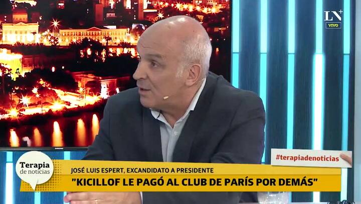Espert: 'Lo de Kicillof es poco serio'