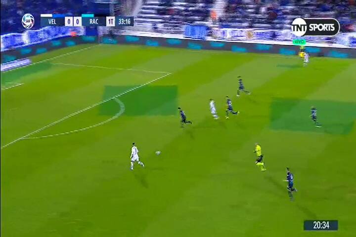 Primer gol de Velez