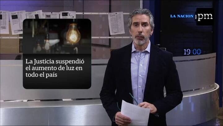 Suspenden el aumento de la luz en todo el país