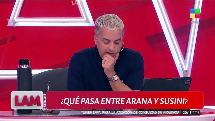 Facundo Arana y María Susini tendrían poco diálogo