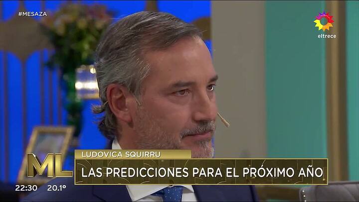 La impactante predicción de Ludovica Squirru que dejó a todos asustados en lo de Mirtha
