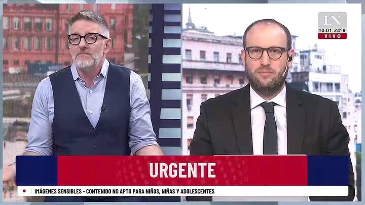 Novaresio indignado por el crimen de Fernando