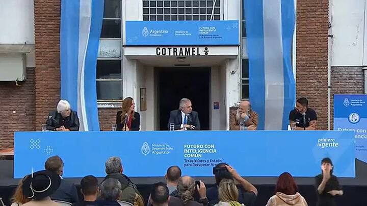 Alberto menciono a la precandidata por JxC como una de las “causantes de la crisis de 2001'