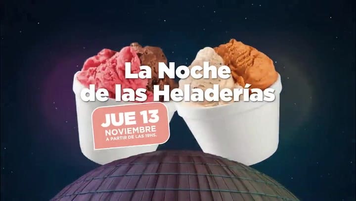 Noche de las Heladerías 2025