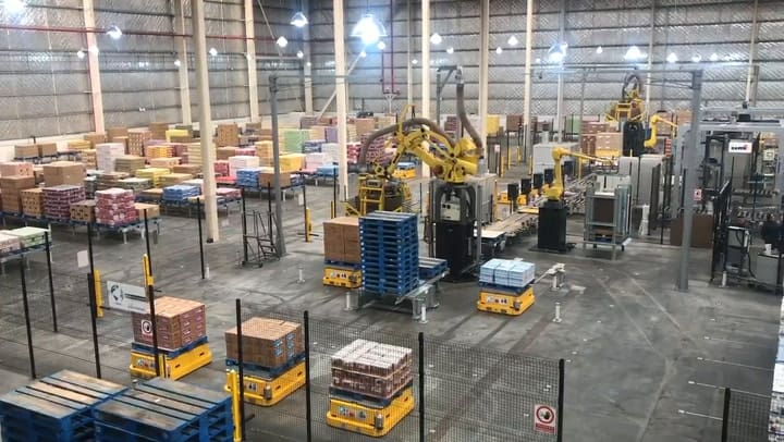 El almacén robotizado de Molinos Río de la Plata en Esteban Echeverría