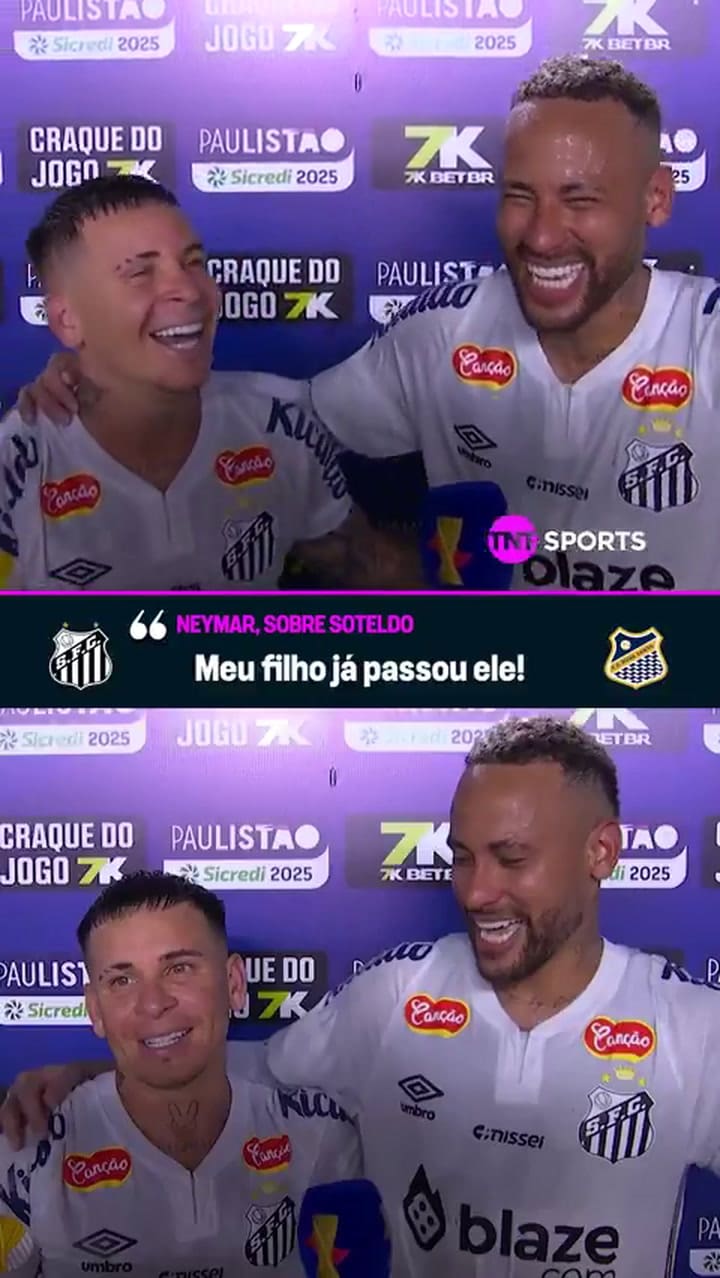 El intercambio entre Neymar y Yeferson Soteldo