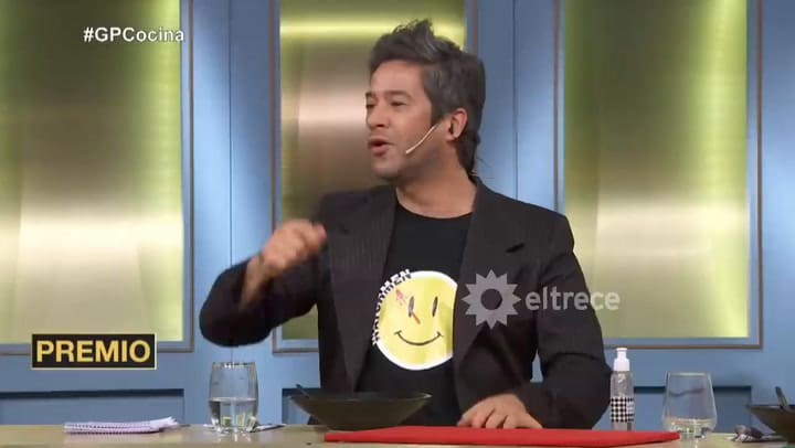 Mauricio Asta en El gran premio de la cocina ('Imbécil')
