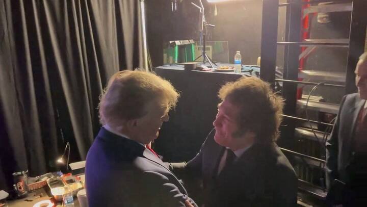 Milei Trump en Washington