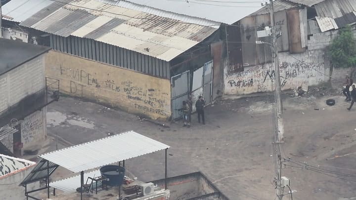 Drones que captaron el operativo en las favelas de Río de Janerio