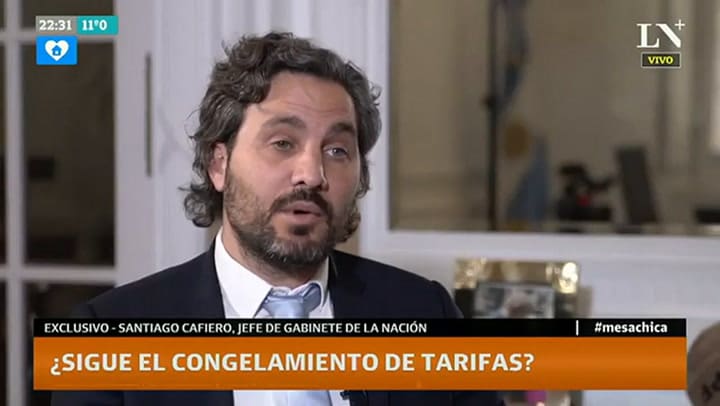 Santiago Cafiero: 'La doble indemnización la vamos a extender si tenemos que hacerlo'