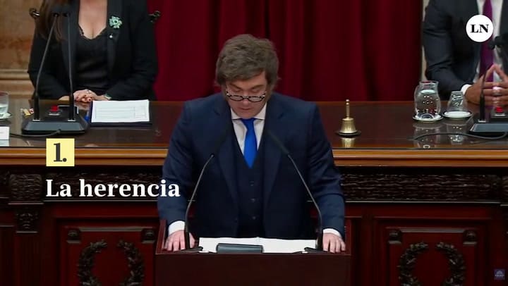 Gritos, insultos y un anuncio sugestivo que desnuda la ambición de Milei