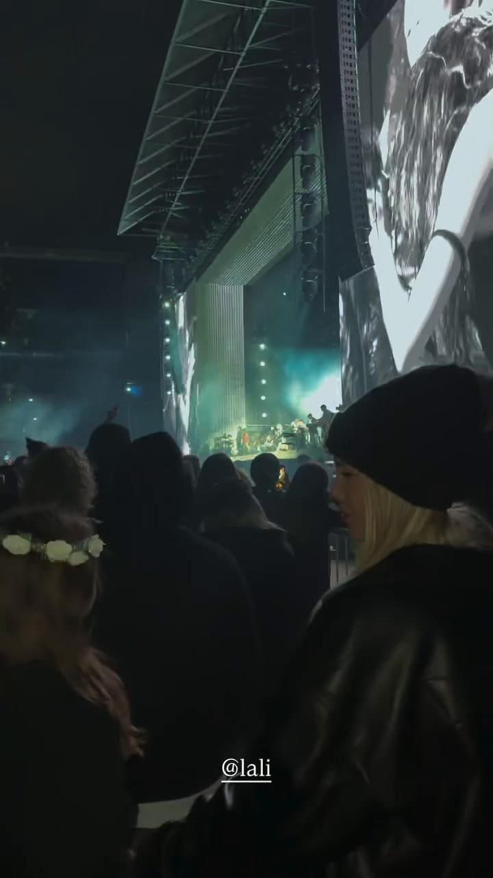 Wanda Nara presente en el show dominical de Lali Espósito