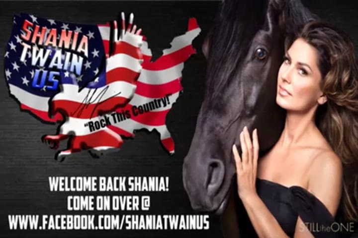 Shania Twain: Sings at opry north