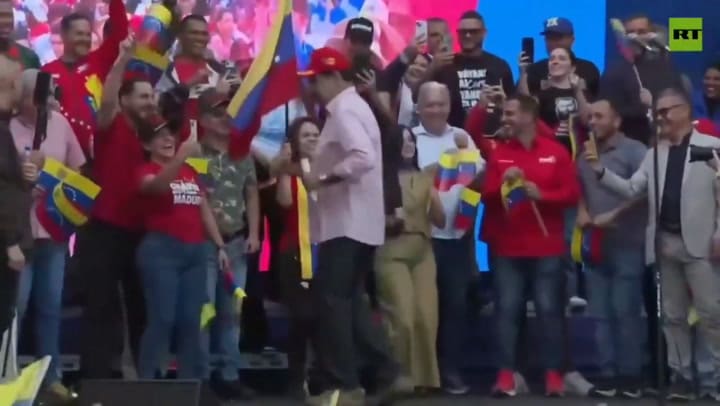 El baile de Maduro