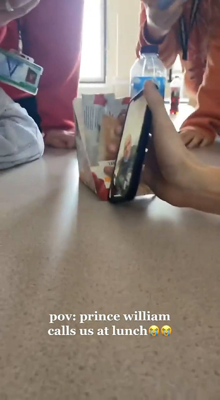 El gesto del príncipe William que enloqueció a todos