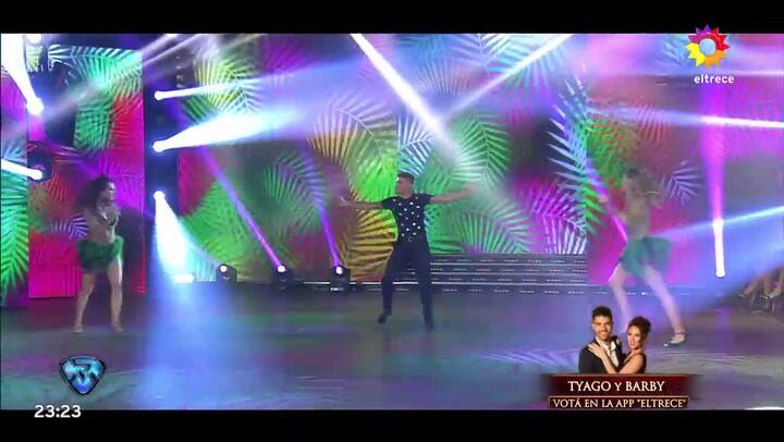 Bailando por un sueño 2017: Tyago Griffo y Mica Viciconte en la 'salsa de a tres' (duelo)