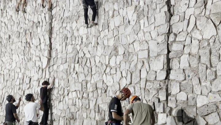 La Palestra que formó generaciones de escaladores y podría desaparecer en Buenos Aires
