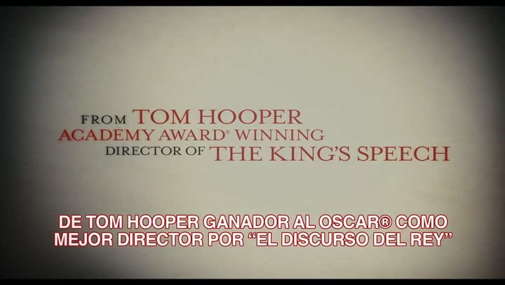 Trailer de 'Los miserables' -Fuente: YouTube