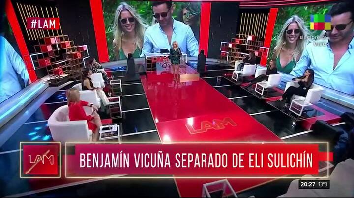 Benjamín Vicuña se separó de su novia, Eli Sulichin