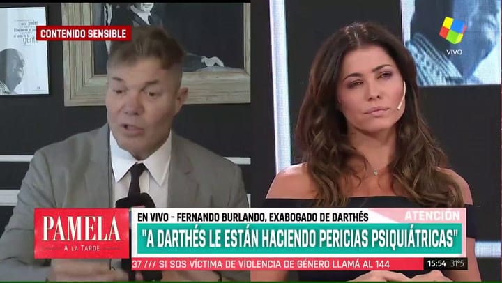 Fernando Burlando aseguró que le cree a Juan Darthés - Fuente: América