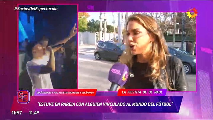 Rocio Robles hablo sobre los rumores de romance con Alexis Mac Allister