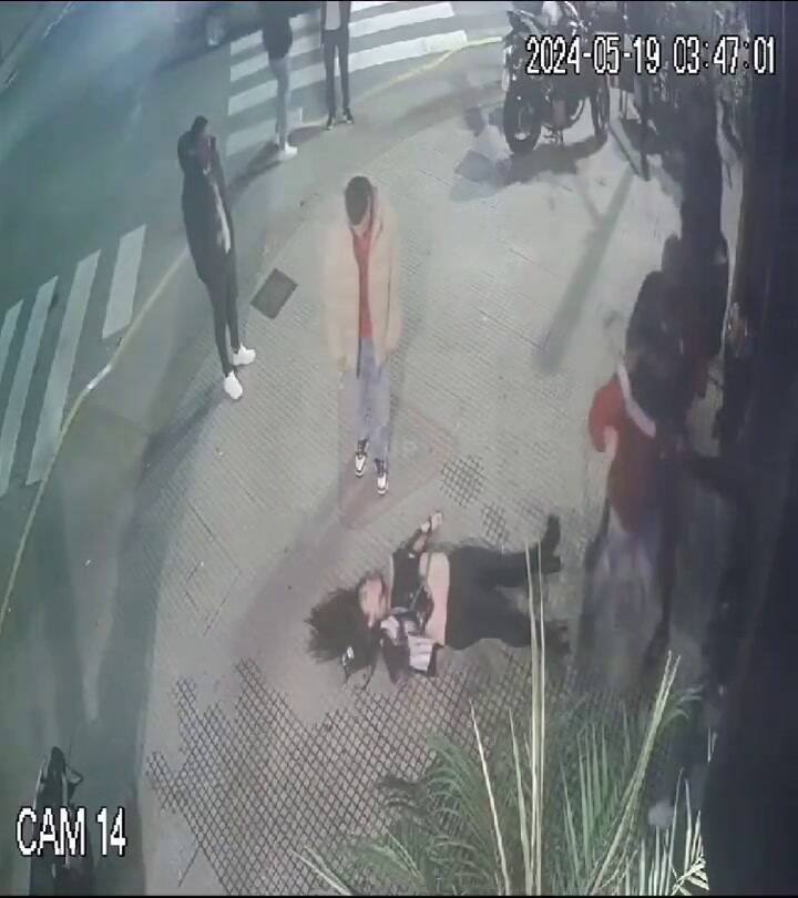 El ataque de patovicas a una pareja