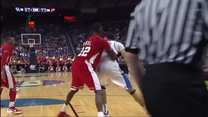 Anthony Davis en Kentucky Wildcats durante el March Madness 2012
