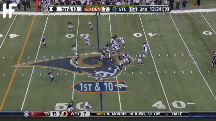 Los golpes más violentos del fútbol americano