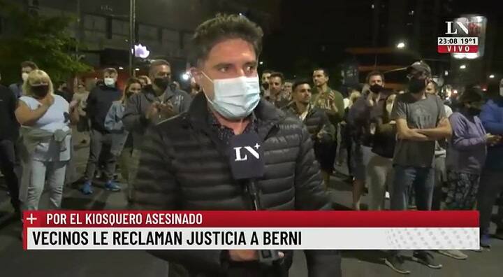 Una pareja asesinó de un disparo a un kiosquero de 48 años en Ramos Mejía: indignación popular