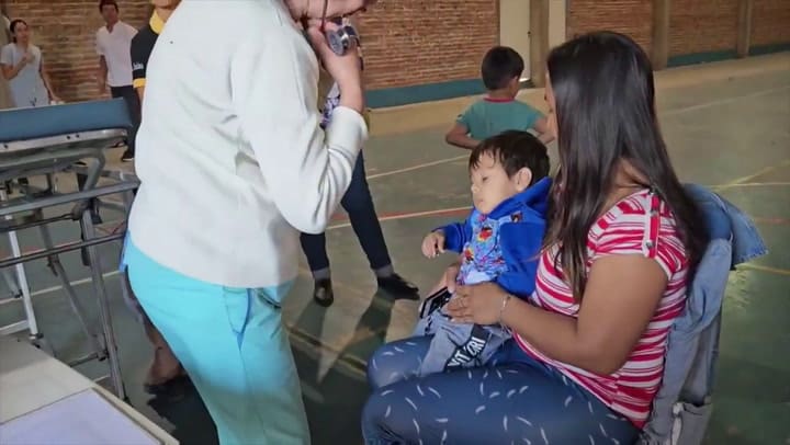 Caso Cecilia: Emerenciano Sena, en un acto del 7 de junio pasado