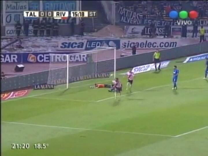 El gol de Mina ante Talleres