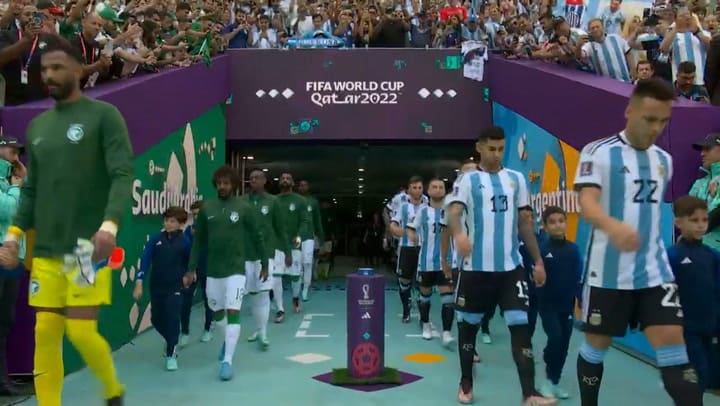 Resumen Argentina vs Arabia Saudita