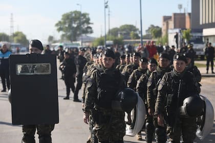 Hubo 400 policías destinados al desalojo