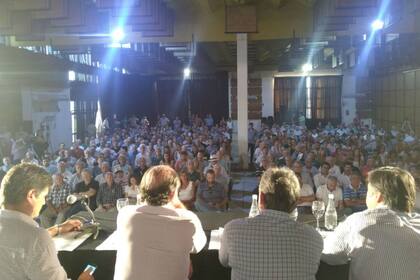 Hubo 600 productores en la reunión en Río Cuarto
