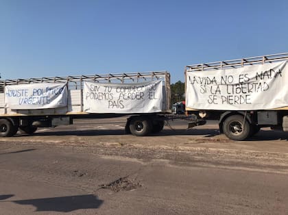 Hubo consignas en contra del Gobierno