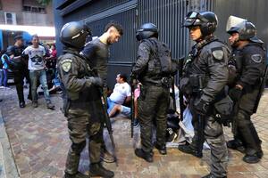 Hubo decenas de detenidos durante los incidentes en el Congreso