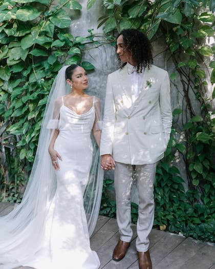 Hudgens se casó con Tucker en diciembre de 2023 (Foto: Instagram @vanessahudgens)