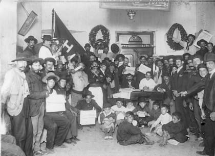 Huelga de harineros y foguistas, 1904, Archivo General de la Nación.