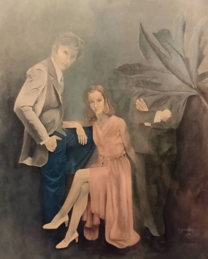 "Huéspedes de paso", obra de Brandan