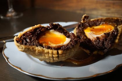 Huevos en morcilla de Las Patriotas