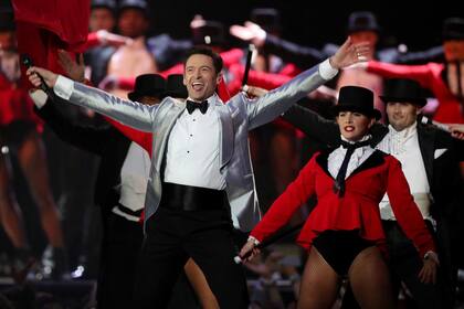 Hugh Jackman fue el encargado de uno de los números musicales de la noche