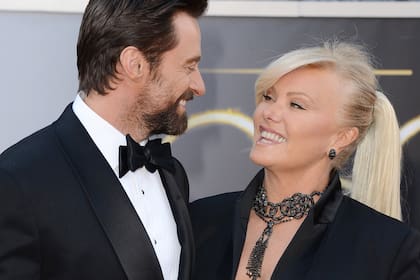 Hugh Jackman junto a su esposa, Deborra-Lee Furness